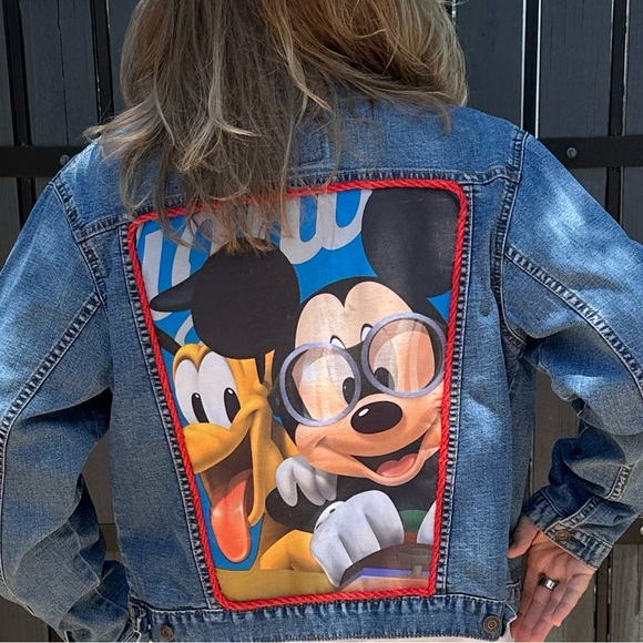 Disney - One of a Kind, Unique -
Item Name: (Mickey) Aviator Jacket - denim - Picture 3 of 11